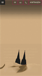 Mobile Screenshot of hotel-sandmanns.de